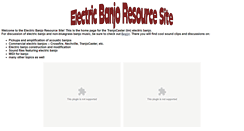Desktop Screenshot of electricbanjo.com
